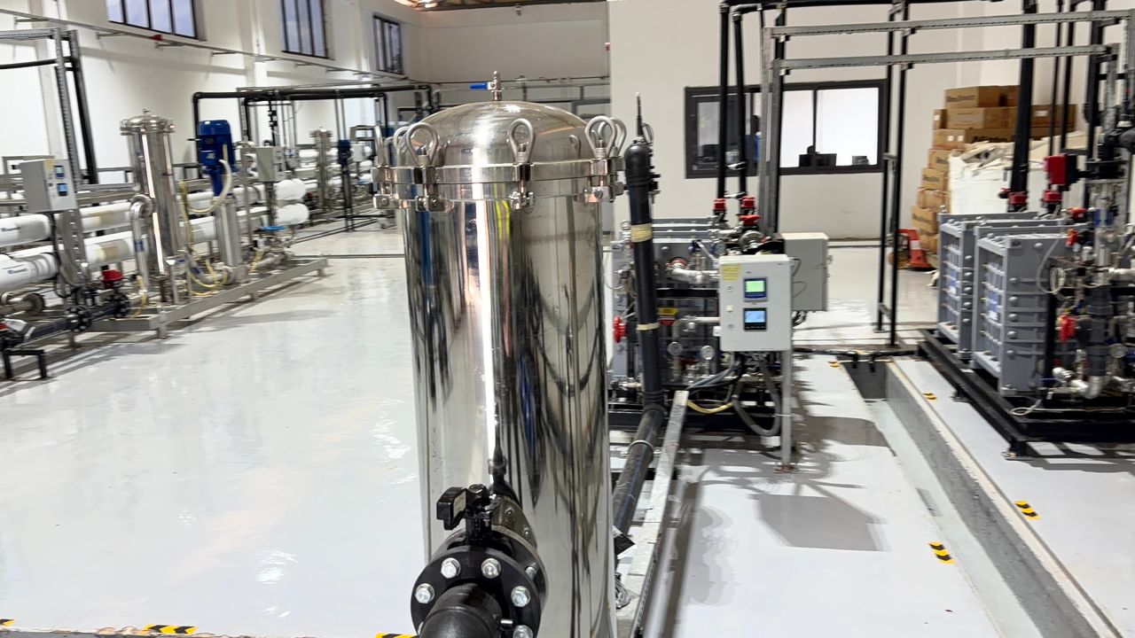 Aksa Energy water treatment plants Assembling. (9)