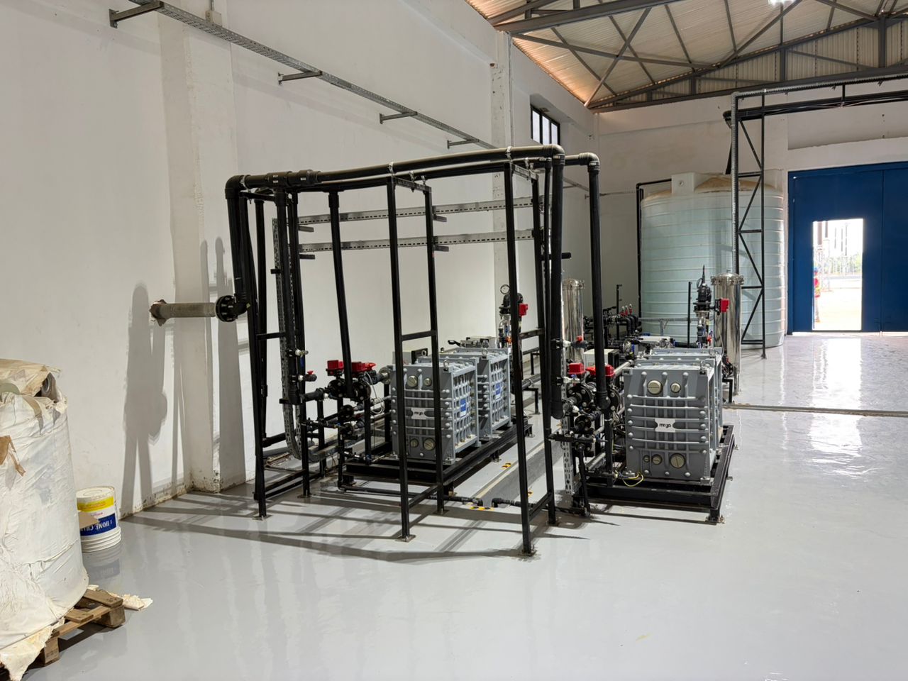 Aksa Energy water treatment plants Assembling. (12)