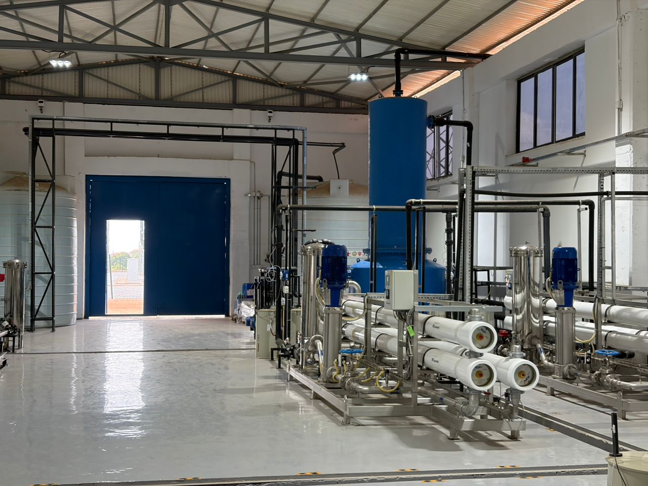 Aksa Energy water treatment plants Assembling. (15)