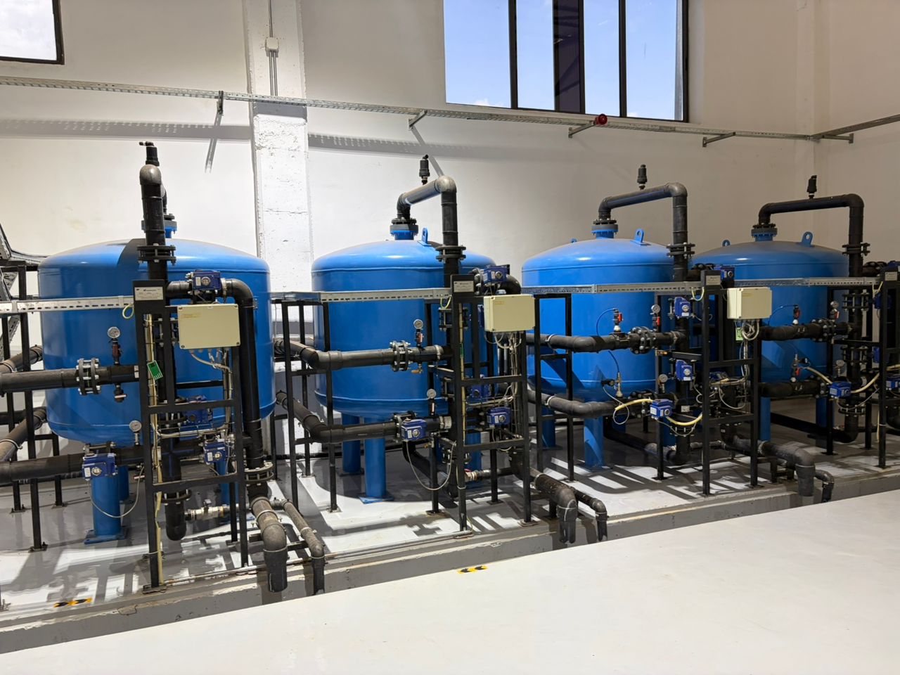 Aksa Energy water treatment plants Assembling. (16)