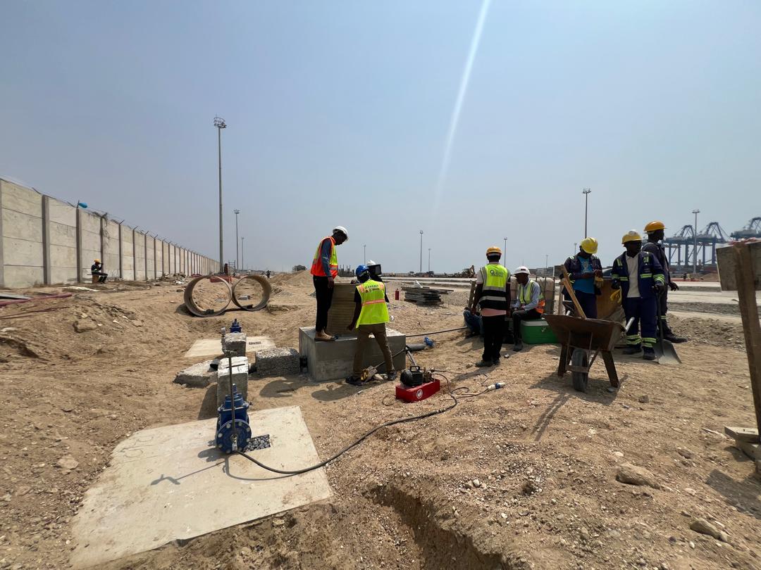 MPS Port Terminal  Phase 2 Water Supply Lines and Firefighting