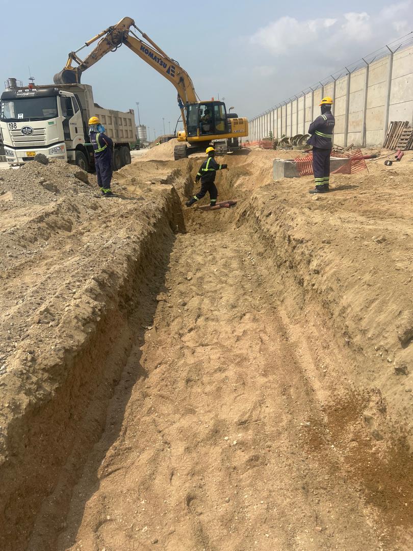 MPS Port Terminal  Phase 2 Water Supply Lines and Firefighting (9)